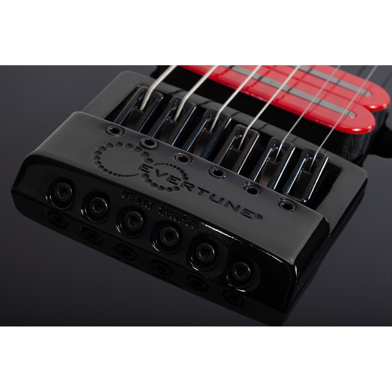 Schecter Sunset-6 ET Red Dawn Gloss Black - Gitara elektryczna
