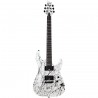 Schecter C-1 Ink Bomb - Gitara elektryczna