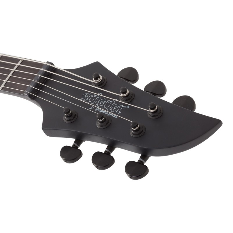 Schecter Keith Merrow KM-6 MK-III EX Satin Black Open Pore - Gitara elektryczna Schecter Keith Merrow KM-6 MK-III EX Satin Black Open Pore - Gitara elektryczna