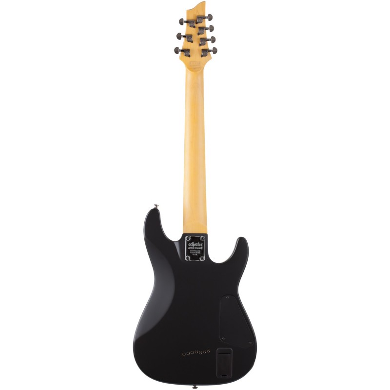 Schecter Demon-7 LH Aged Black Satin - Gitara elektryczna Schecter Demon-7 LH Aged Black Satin - Gitara elektryczna