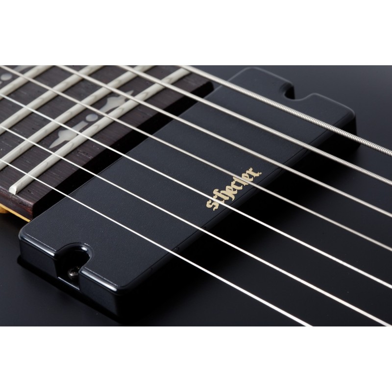 Schecter Demon-7 LH Aged Black Satin - Gitara elektryczna Schecter Demon-7 LH Aged Black Satin - Gitara elektryczna