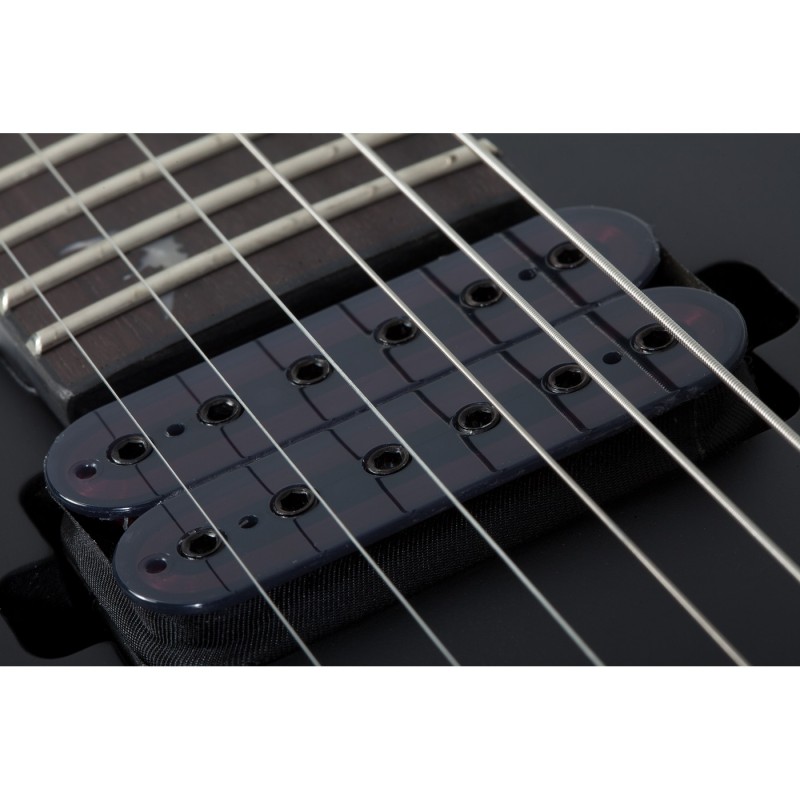 Schecter Damien-6 LH Satin Black - Gitara elektryczna Schecter Damien-6 LH Satin Black - Gitara elektryczna