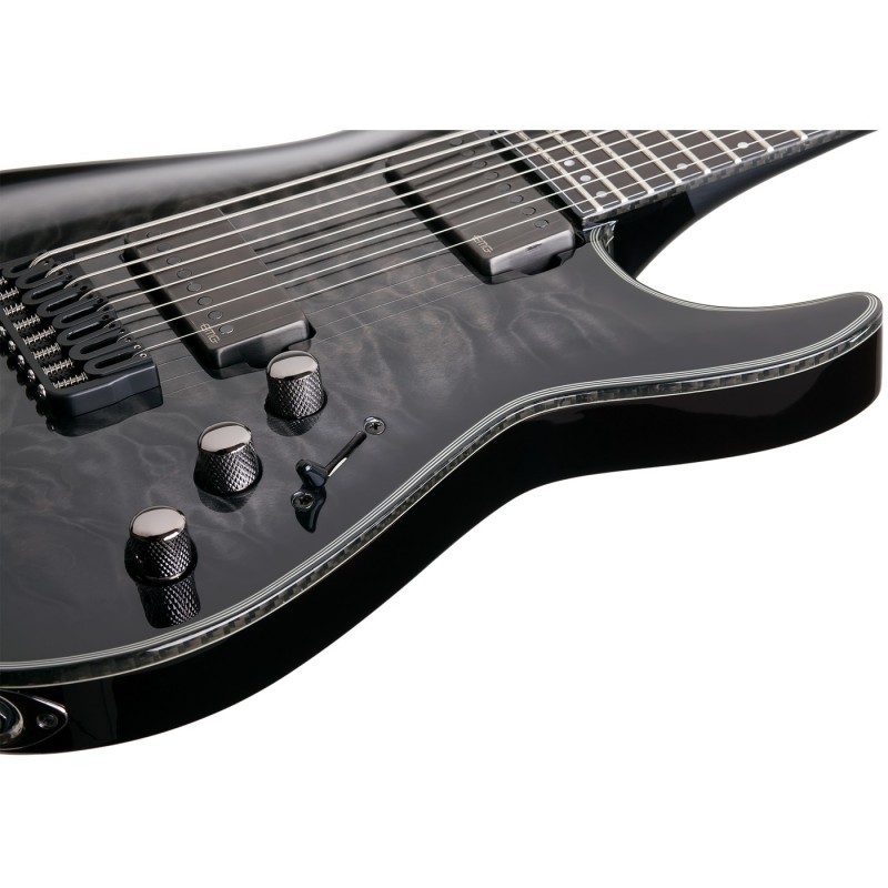 Schecter Hellraiser Hybrid C-8 Trans Black Burst - Gitara elektryczna Schecter Hellraiser Hybrid C-8 Trans Black Burst - Gitara elektryczna