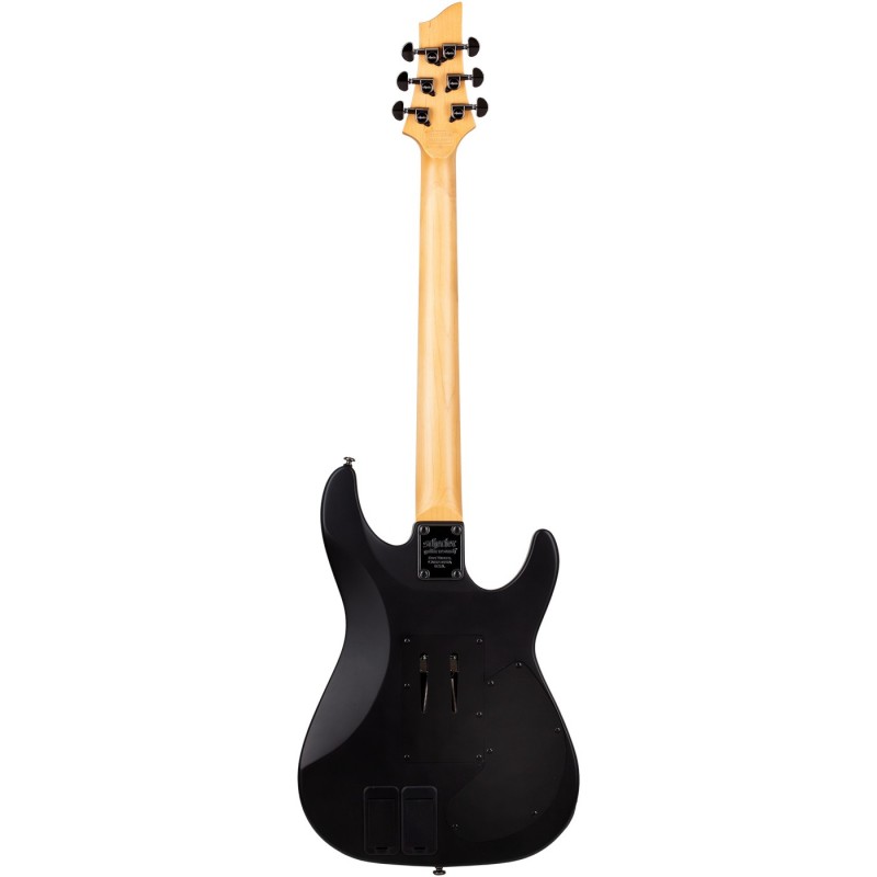 Schecter Demon-6 FR LH Aged Black Satin - Gitara elektryczna Schecter Demon-6 FR LH Aged Black Satin - Gitara elektryczna