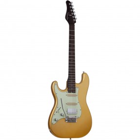 Schecter Nick Johnston 10th Anniversary Traditional HSS LH Atomic Saffron - Gitara elektryczna