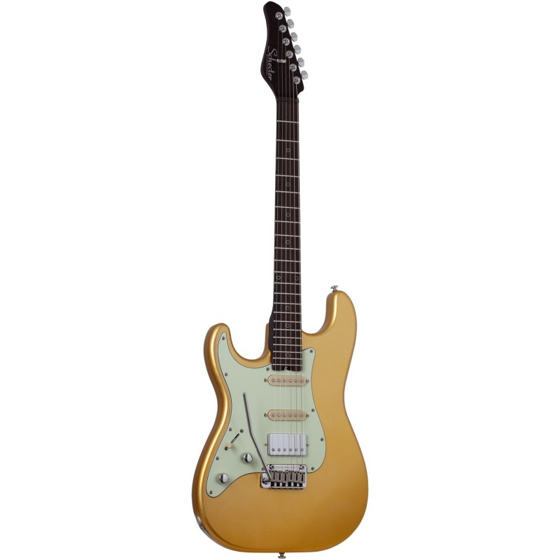 Schecter Nick Johnston 10th Anniversary Traditional HSS LH Atomic Saffron - Gitara elektryczna Schecter Nick Johnston 10th Anniversary Traditional HSS LH Atomic Saffron - Gitara elektryczna