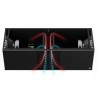 Audac ARCHI210/B - Subwoofer kompaktowy podwójny 10-calowy (wersja czarna)