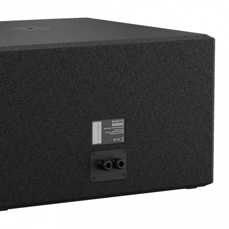 Audac BASSO118/B - Subwoofer ultra mocny 18-calowy (wersja czarna) Audac BASSO118/B - Subwoofer ultra mocny 18-calowy (wersja czarna)