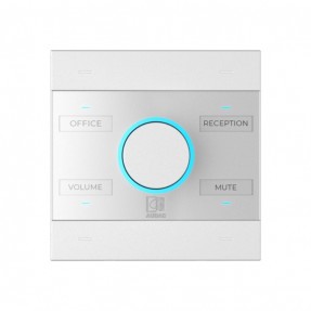 Audac NCP105/W - Uniwersalny panel sieciowy (wersja biała)