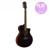 Yamaha APX 600M Smokey Black - gitara elektroakustyczna / Cash Back - Odzyskaj 200 zł - 1 - Gitary e-akustyczne - Gitary akustyc