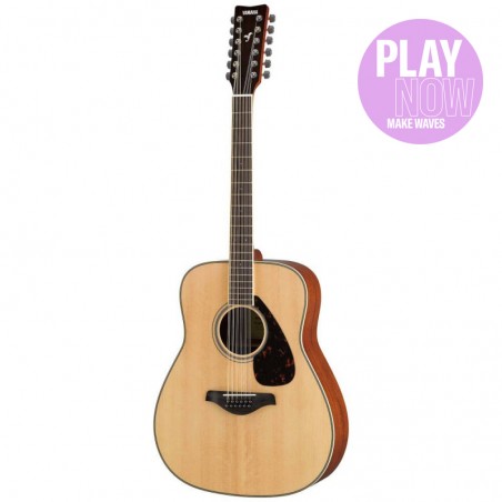 Yamaha FG820-12 NT - gitara akustyczna / Cash Back - Odzyskaj 200 zł - 1 - Gitary akustyczne - Gitara Akustyczna Yamaha FG820-12