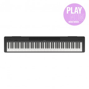 Yamaha P-145BT - Pianino cyfrowe z Bluetooth - 1 - Pianina cyfrowe - Pianino cyfrowe P-145BT jest wyposażone w wbudowaną funkcję