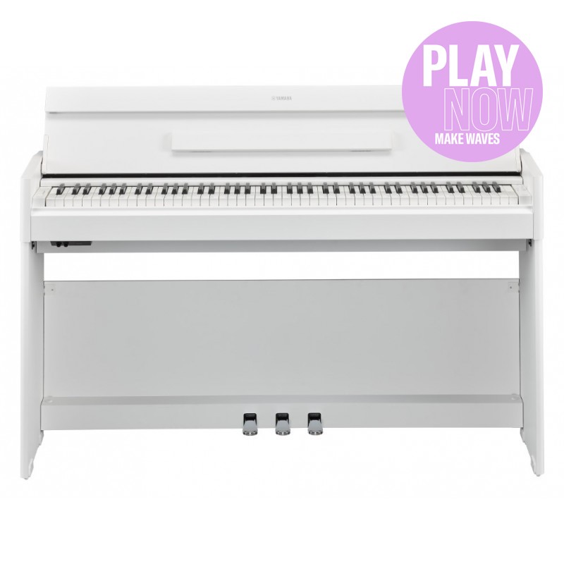 Yamaha YDP-S55 WH - pianino cyfrowe - 1 - Pianina cyfrowe - Yamaha YDP-S55WH to kompaktowy, 88-klawiszowy model pianina cyfroweg Yamaha YDP-S55 WH - pianino cyfrowe - 1 - Pianina cyfrowe - Yamaha YDP-S55WH to kompaktowy, 88-klawiszowy model pianina cyfroweg