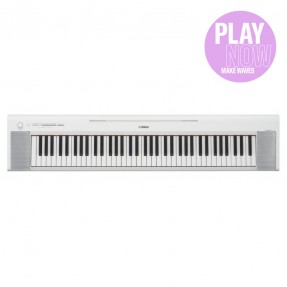 Yamaha NP-35 WH - stage piano - 1 - Pianina cyfrowe - Yamaha NP-35 WH: Eleganckie pianino cyfrowe o bogatym brzmieniu i wyglądzi