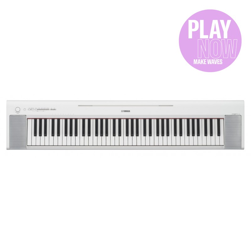 Yamaha NP-35 WH - stage piano - 1 - Pianina cyfrowe - Yamaha NP-35 WH: Eleganckie pianino cyfrowe o bogatym brzmieniu i wyglądzi