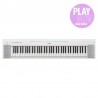 Yamaha NP-35 WH - stage piano - 1 - Pianina cyfrowe - Yamaha NP-35 WH: Eleganckie pianino cyfrowe o bogatym brzmieniu i wyglądzi