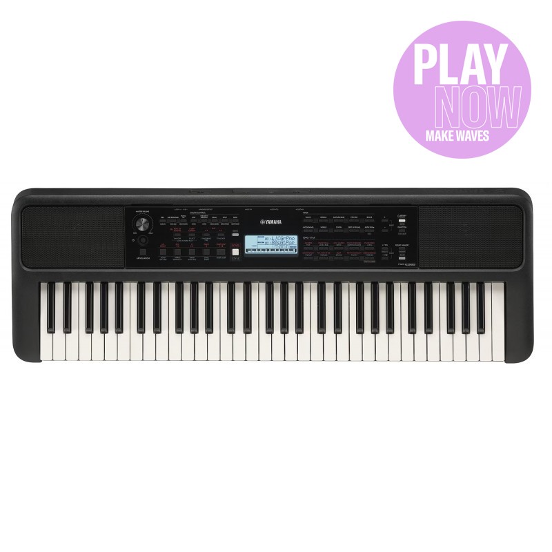 Yamaha PSR-E383 - keyboard - 1 - Keyboardy - Keyboard Yamaha PSR-E383 - Dynamiczna klawiatura zapewnia pełną kontrolę nad brzmie