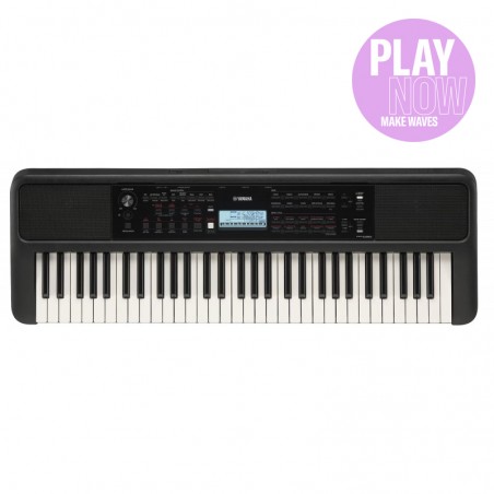 Yamaha PSR-E383 - keyboard - 1 - Keyboardy - Keyboard Yamaha PSR-E383 - Dynamiczna klawiatura zapewnia pełną kontrolę nad brzmie