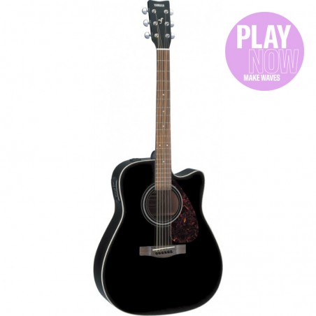 Yamaha FX370C BL - gitara elektroakustyczna - 1 - Gitary e-akustyczne - Yamaha FX370C BL - Gitara elektroakustyczna typu folk o 