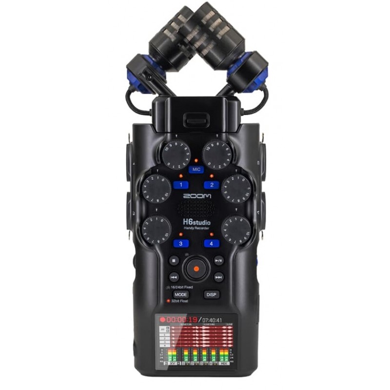 Zoom H6studio - rejestrator cyfrowy - 1 - Strona główna - Rejestrator cyfrowy H6studio jest wyposażony w mikrofony XY z dużą mem Zoom H6studio - rejestrator cyfrowy - 1 - Strona główna - Rejestrator cyfrowy H6studio jest wyposażony w mikrofony XY z dużą mem