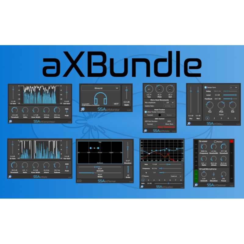 SSA Plugins aXBundle Zestaw wtyczek VST - 1 - Zestawy wtyczek VST - SSA Plugins aXBundle Zestaw wtyczek VST SSA Plugins aXBundle Zestaw wtyczek VST - 1 - Zestawy wtyczek VST - SSA Plugins aXBundle Zestaw wtyczek VST