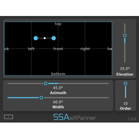 SSA Plugins aXPanner Wtyczka VST - 1 - Efekty (wtyczki VST, VSTi, TDM, RTAS itp.)) - SSA Plugins aXPanner Wtyczka VST