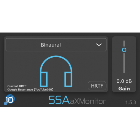SSA Plugins aXMonitor Wtyczka VST - 1 - Efekty (wtyczki VST, VSTi, TDM, RTAS itp.)) - SSA Plugins aXMonitor Wtyczka VST