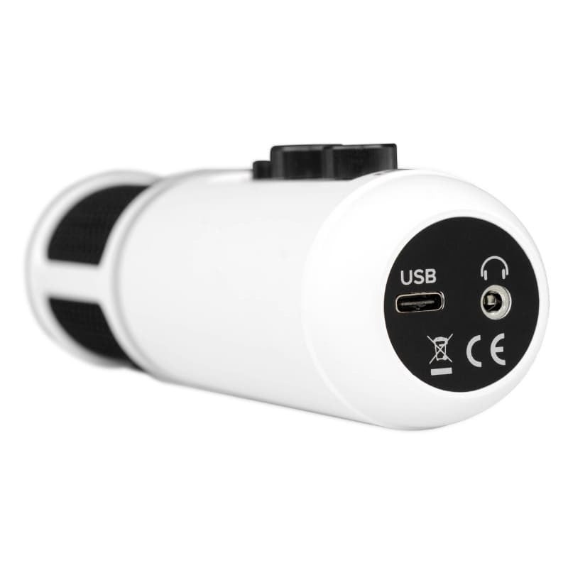 Mackie EM-USB LTD White - Mikrofonu pojemnościowy USB-C Mackie EM-USB LTD White - Mikrofonu pojemnościowy USB-C