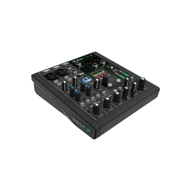 Mackie ProFX6v3+ - Mikser analogowy 6-kanałowy z USB i Bluetooth Mackie ProFX6v3+ - Mikser analogowy 6-kanałowy z USB i Bluetooth