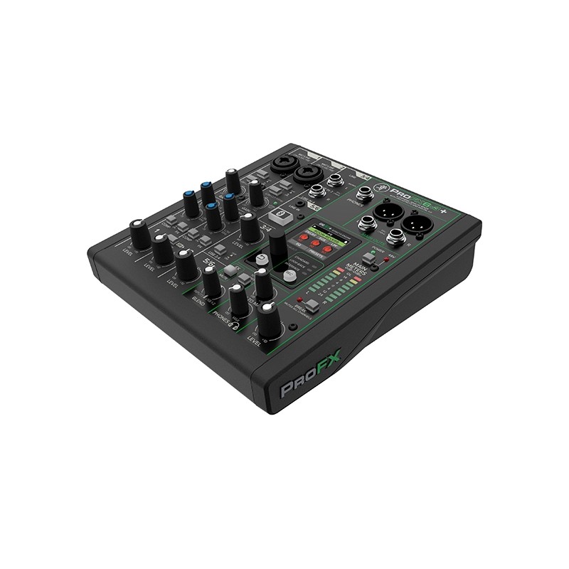 Mackie ProFX6v3+ - Mikser analogowy 6-kanałowy z USB i Bluetooth Mackie ProFX6v3+ - Mikser analogowy 6-kanałowy z USB i Bluetooth