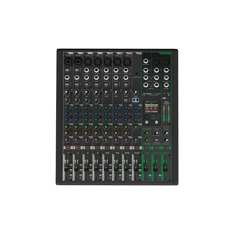Mackie ProFX12v3+ - Mikser analogowy 12-kanałowy Mackie ProFX12v3+ - Mikser analogowy 12-kanałowy
