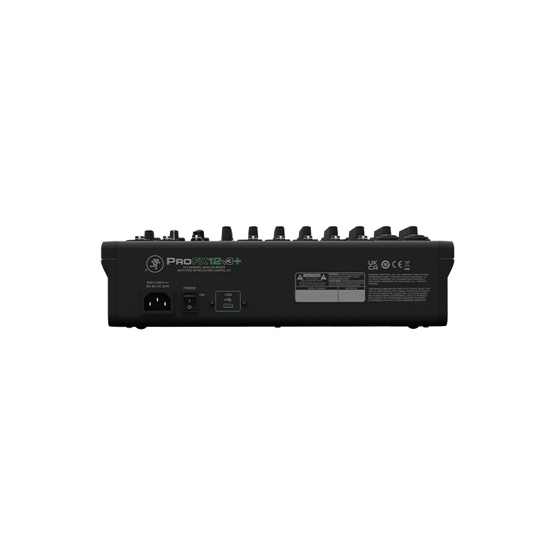 Mackie ProFX12v3+ - Mikser analogowy 12-kanałowy Mackie ProFX12v3+ - Mikser analogowy 12-kanałowy