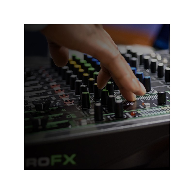 Mackie ProFX12v3+ - Mikser analogowy 12-kanałowy Mackie ProFX12v3+ - Mikser analogowy 12-kanałowy