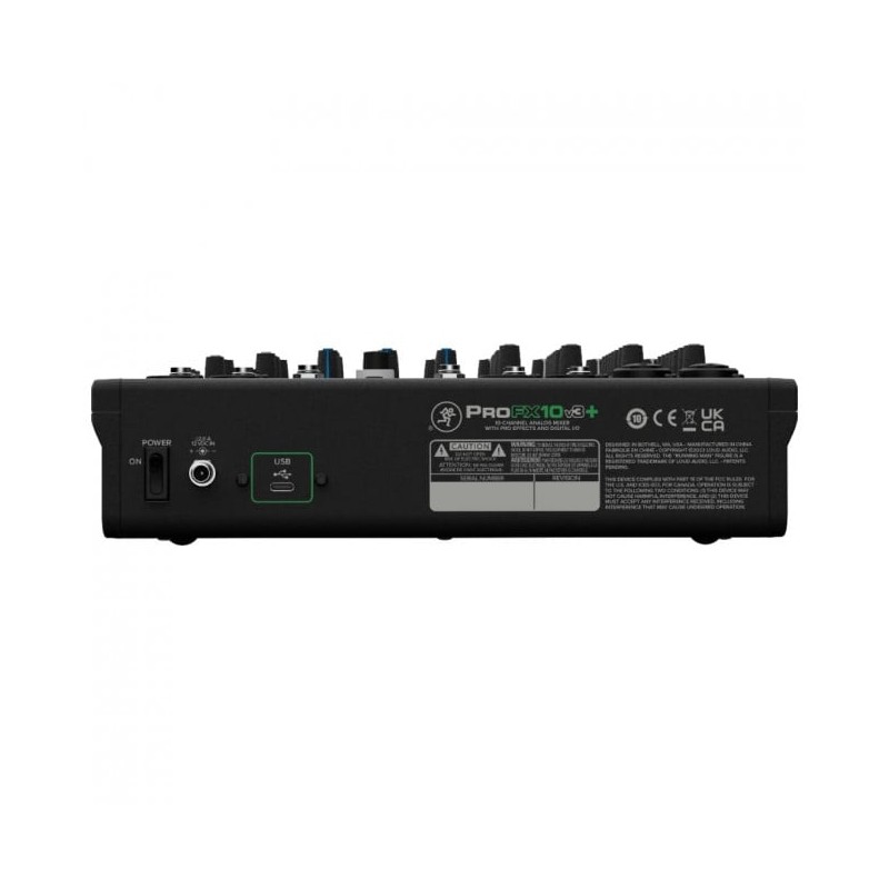 Mackie ProFX10v3+ - Mikser analogowy 10-kanałowy Mackie ProFX10v3+ - Mikser analogowy 10-kanałowy