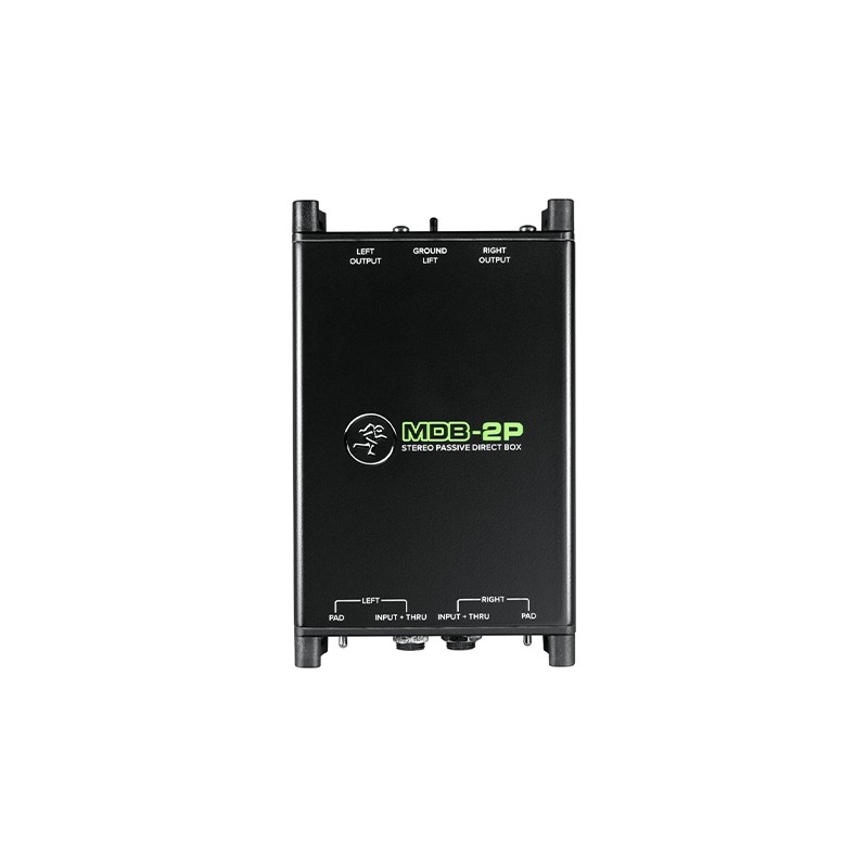 Mackie MDB-2P - Pasywny DI-box stereofoniczny Mackie MDB-2P - Pasywny DI-box stereofoniczny