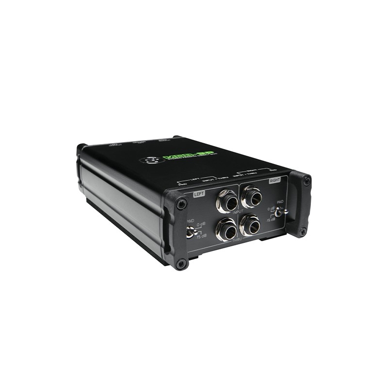 Mackie MDB-2P - Pasywny DI-box stereofoniczny Mackie MDB-2P - Pasywny DI-box stereofoniczny