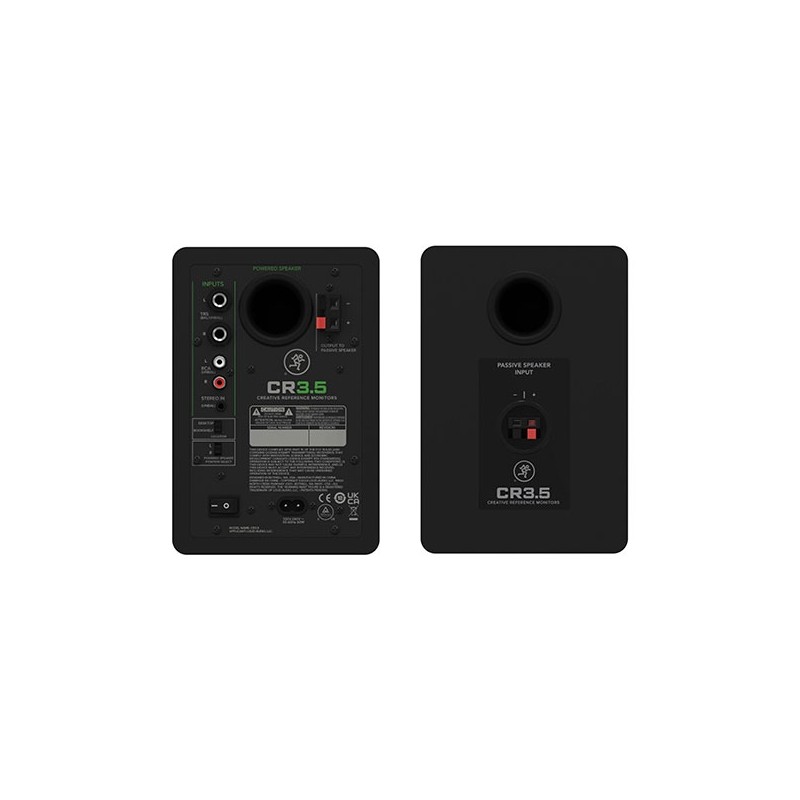 Mackie CR3.5 - Monitory studyjne aktywne Mackie CR3.5 - Monitory studyjne aktywne