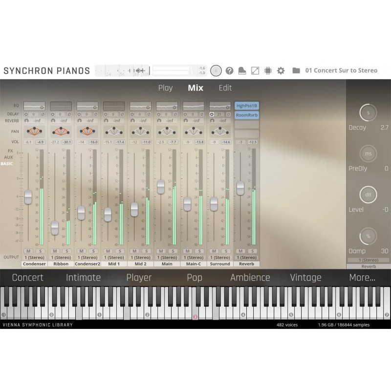Vienna Symphonic Library Studio German Upright 1904 (Standard Library) Instrument wirtualny VST - 2 - Instrumenty wirtualne - Vi Vienna Symphonic Library Studio German Upright 1904 (Standard Library) Instrument wirtualny VST - 2 - Instrumenty wirtualne - Vi