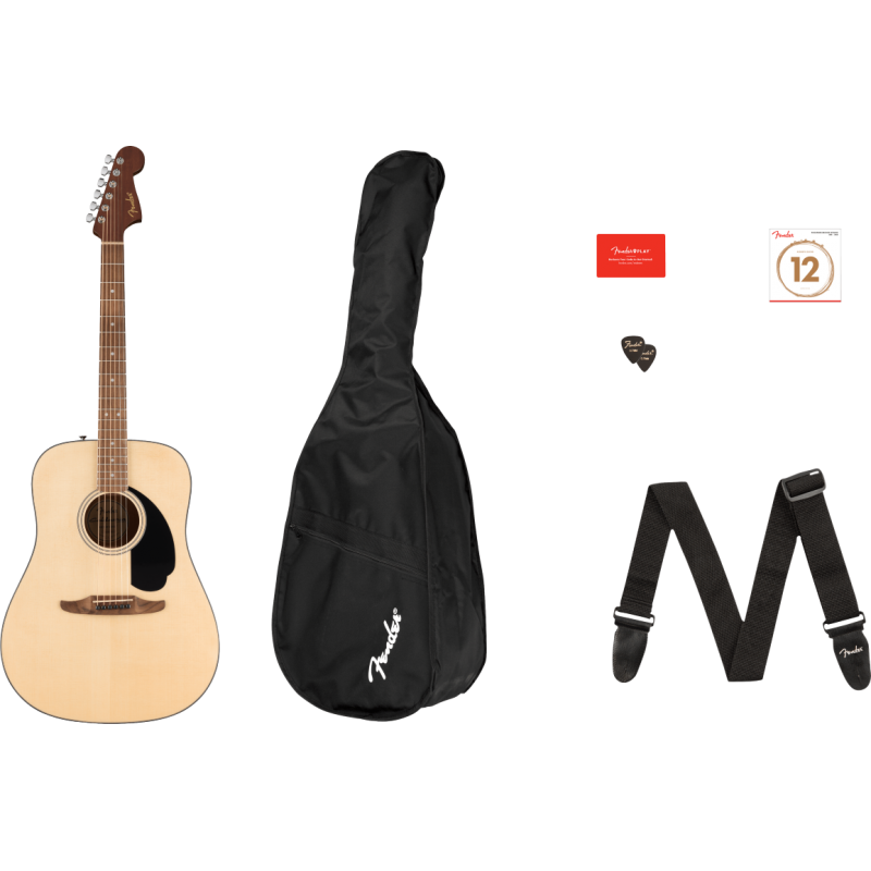 Fender California Standard Redondo Pack Natural - Gitara akustyczna zestaw gitarowy - 1 - Gitary akustyczne - Zestaw gitarowy Fe Fender California Standard Redondo Pack Natural - Gitara akustyczna zestaw gitarowy - 1 - Gitary akustyczne - Zestaw gitarowy Fe