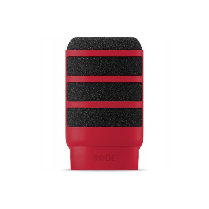 Rode WS14 Red - Osłona przeciwwietrzna do mikrofonu PodMic i PodMic USB
