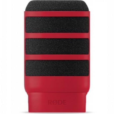 Rode WS14 Red - Osłona przeciwwietrzna do mikrofonu PodMic i PodMic USB