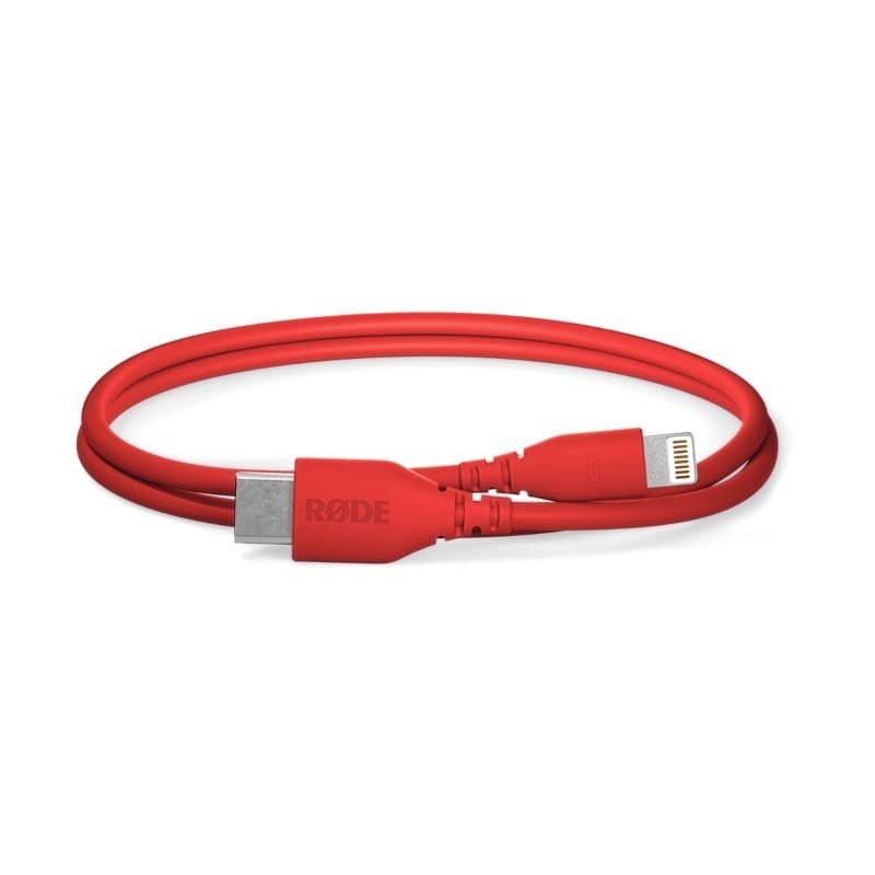 Rode SC21 Red - Kabel USB-C - Lightning 0.3m Rode SC21 Red - Kabel USB-C - Lightning 0.3m