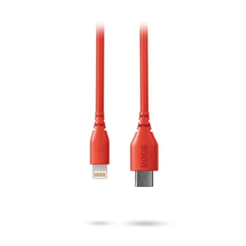 Rode SC21 Red - Kabel USB-C - Lightning 0.3m Rode SC21 Red - Kabel USB-C - Lightning 0.3m