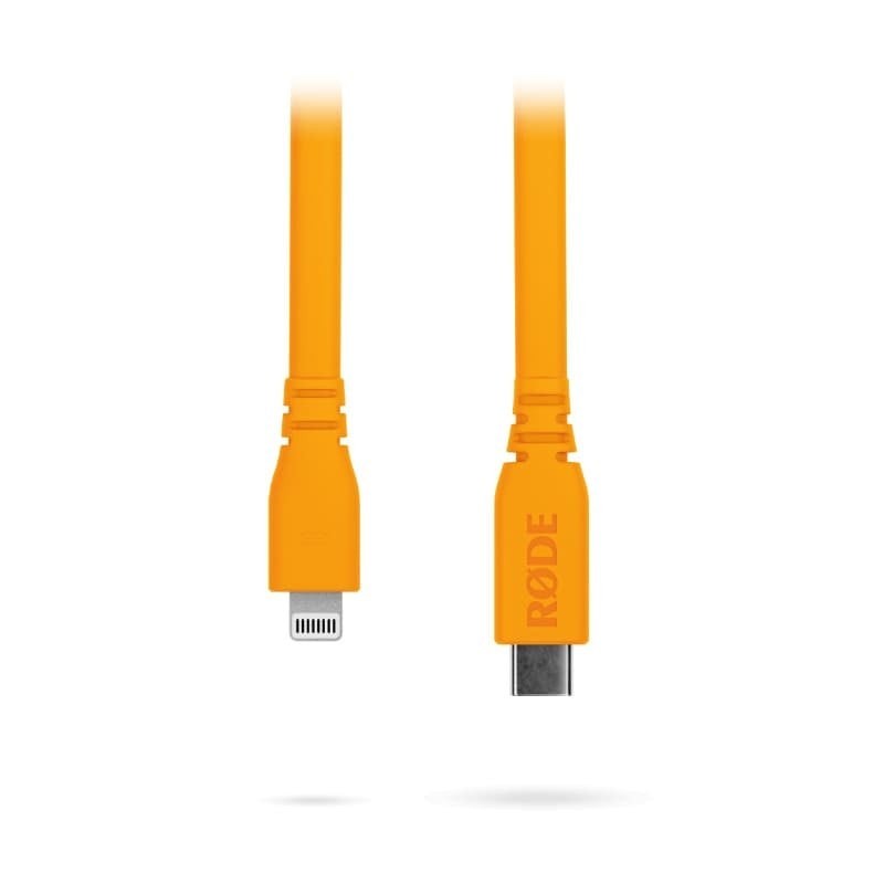 Rode SC19 Orange - Kabel USB-C - Lightning 1.5m Rode SC19 Orange - Kabel USB-C - Lightning 1.5m
