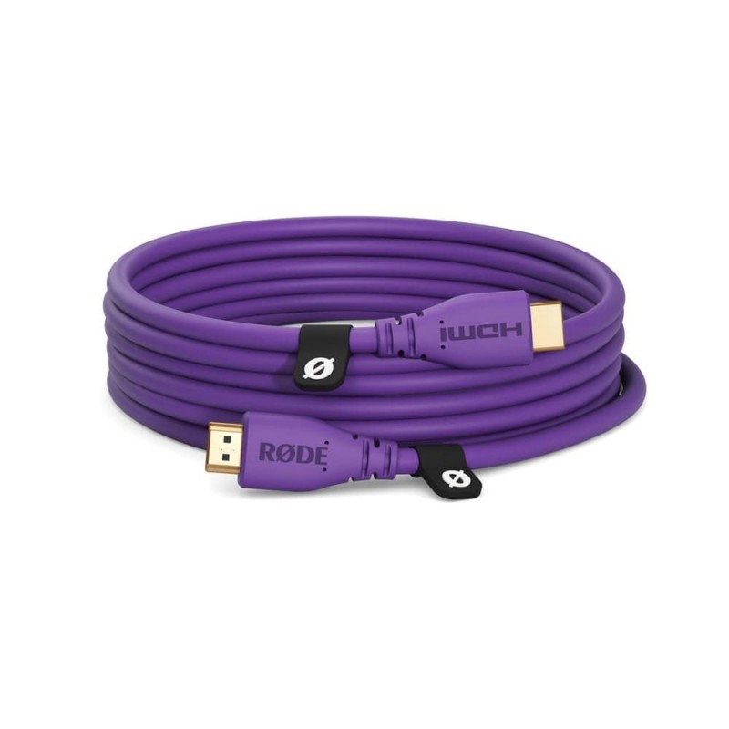Rode HDMI CABLE 3 fioletowy - Kabel HDMI 3m Rode HDMI CABLE 3 fioletowy - Kabel HDMI 3m