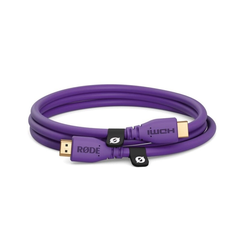 Rode HDMI CABLE 15 fioletowy - Kabel HDMI 1.5m Rode HDMI CABLE 15 fioletowy - Kabel HDMI 1.5m