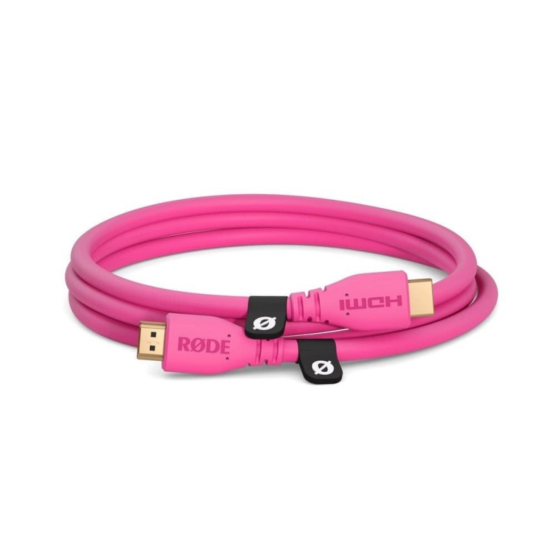 Rode HDMI CABLE 15 różowy - Kabel HDMI 1.5m Rode HDMI CABLE 15 różowy - Kabel HDMI 1.5m
