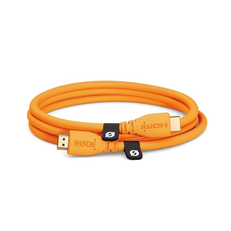 Rode HDMI CABLE 15 pomarańczowy - Kabel HDMI 1.5m Rode HDMI CABLE 15 pomarańczowy - Kabel HDMI 1.5m