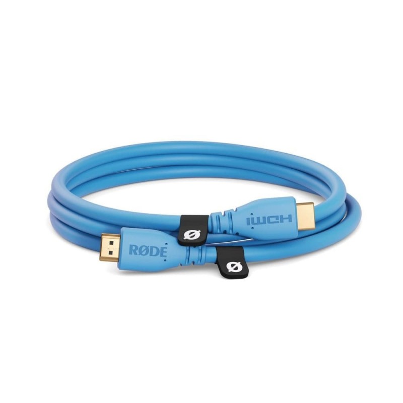 Rode HDMI CABLE 15 niebieski - Kabel HDMI 1.5m Rode HDMI CABLE 15 niebieski - Kabel HDMI 1.5m
