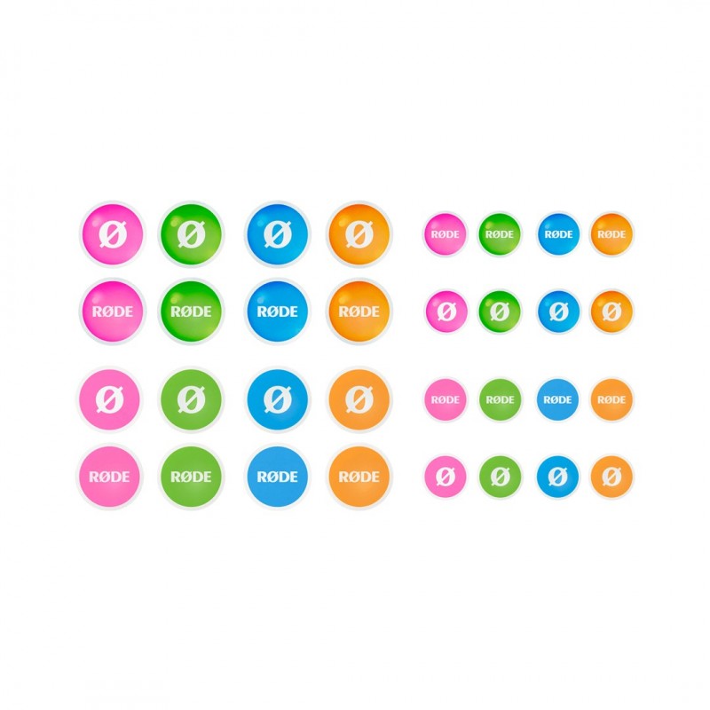 Rode COLORS 2 - Zestaw 4 kolorowych osłon przeciwwietrznych Rode COLORS 2 - Zestaw 4 kolorowych osłon przeciwwietrznych
